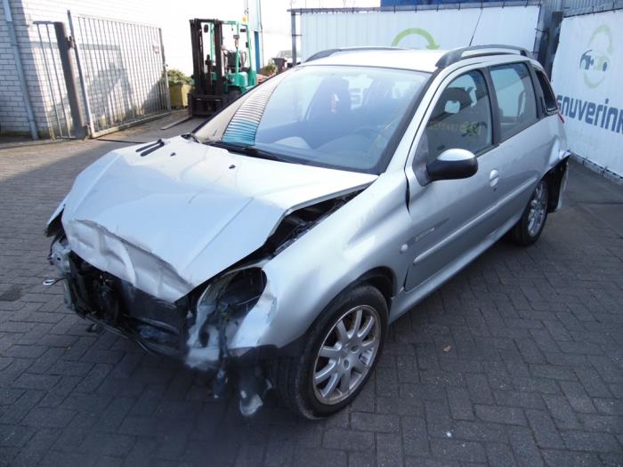 Peugeot 206 SW 1.6 16V Sloopvoertuig (2003, Grijs)