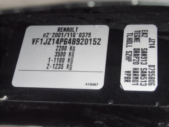 Renault Scénic III 1.5 dCi 110 Sloopvoertuig (2013, Zwart)