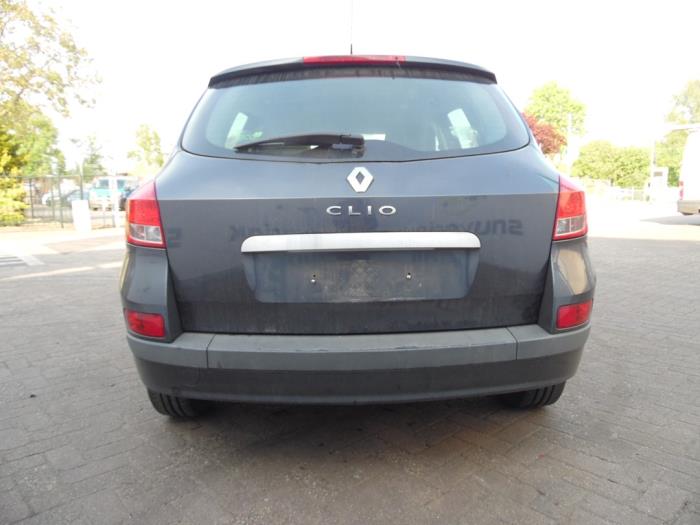 Renault Clio III Estate/Grandtour 1.2 16V TCE 100 Sloopvoertuig (2008, Donker, Grijs)