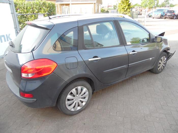 Renault Clio III Estate/Grandtour 1.2 16V TCE 100 Sloopvoertuig (2008, Donker, Grijs)