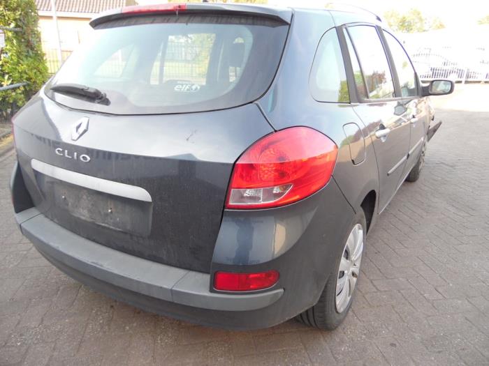 Renault Clio III Estate/Grandtour 1.2 16V TCE 100 Sloopvoertuig (2008, Donker, Grijs)
