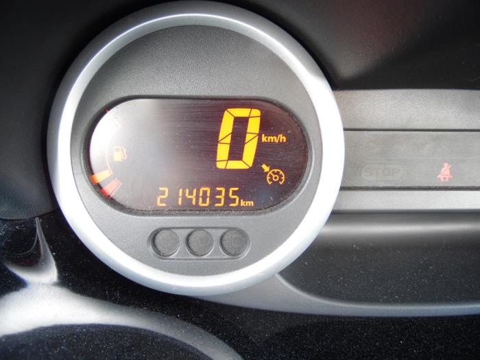 Renault Twingo II 1.5 dCi 75 FAP Sloopvoertuig (2013, Zwart)