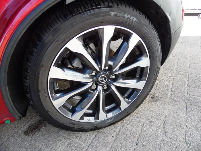 Mazda CX-3 2.0 SkyActiv-G 121 Sloopvoertuig (2019, Rood)