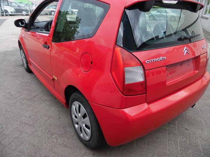 Citroen C2 1.4 HDI Sloopvoertuig (2005, Rood)