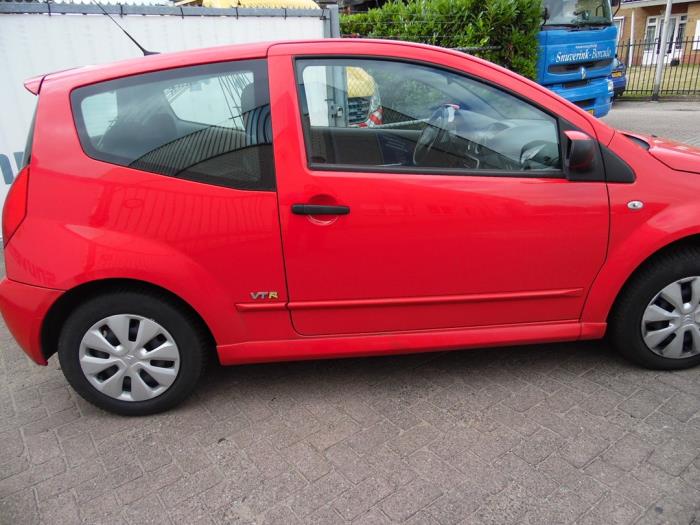 Citroen C2 1.4 HDI Sloopvoertuig (2005, Rood)