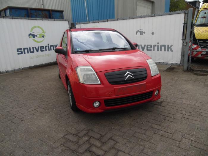 Citroen C2 1.4 HDI Sloopvoertuig (2005, Rood)