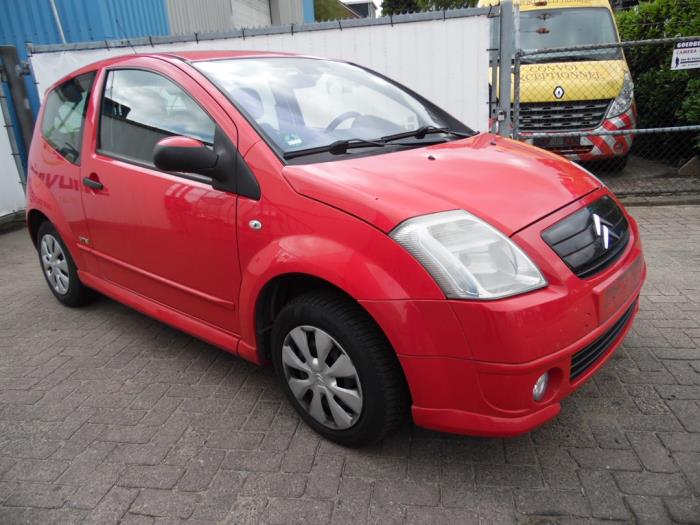 Citroen C2 1.4 HDI Sloopvoertuig (2005, Rood)