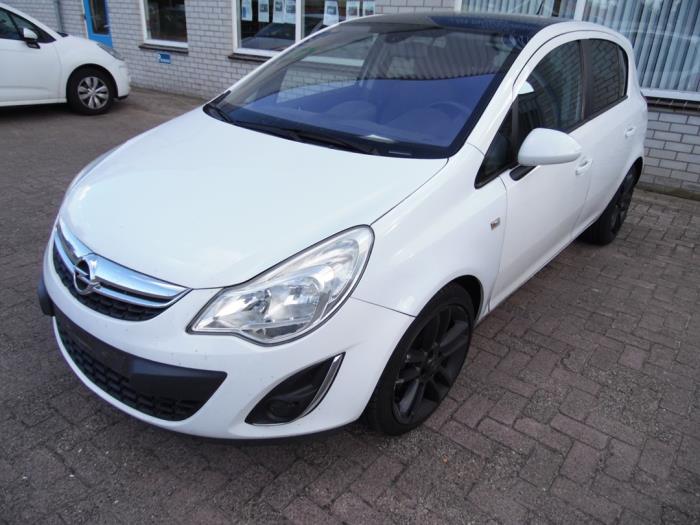 Opel Corsa D 1.3 CDTi 16V ecoFLEX Sloopvoertuig (2011, Wit)