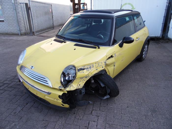 BMW Mini One/Cooper 1.6 16V Cooper Sloopvoertuig (2003, Geel)