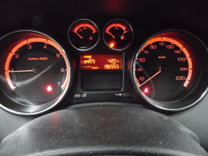 Peugeot 308 1.6 VTI 16V Sloopvoertuig (2009, Zwart)