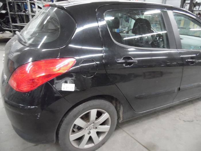 Peugeot 308 1.6 VTI 16V Sloopvoertuig (2009, Zwart)