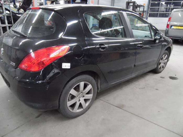 Peugeot 308 1.6 VTI 16V Sloopvoertuig (2009, Zwart)