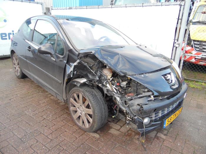 Peugeot 207/207+ 1.6 16V GT THP Sloopvoertuig (2006, Zwart)