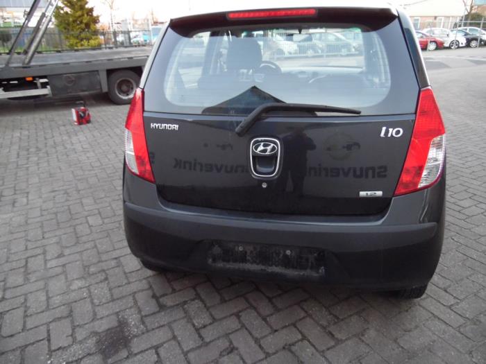 Hyundai i10 1.2i 16V Sloopvoertuig (2009, Zwart)