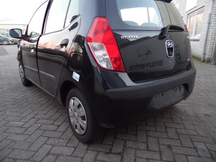 Hyundai i10 1.2i 16V Sloopvoertuig (2009, Zwart)