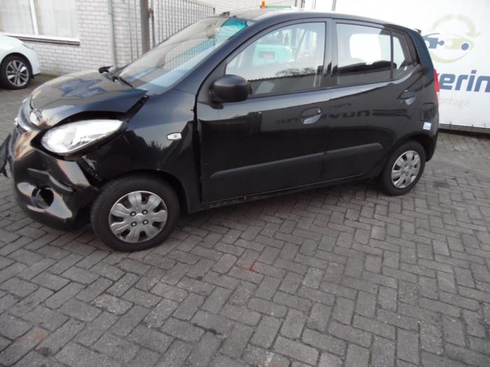 Hyundai i10 1.2i 16V Sloopvoertuig (2009, Zwart)