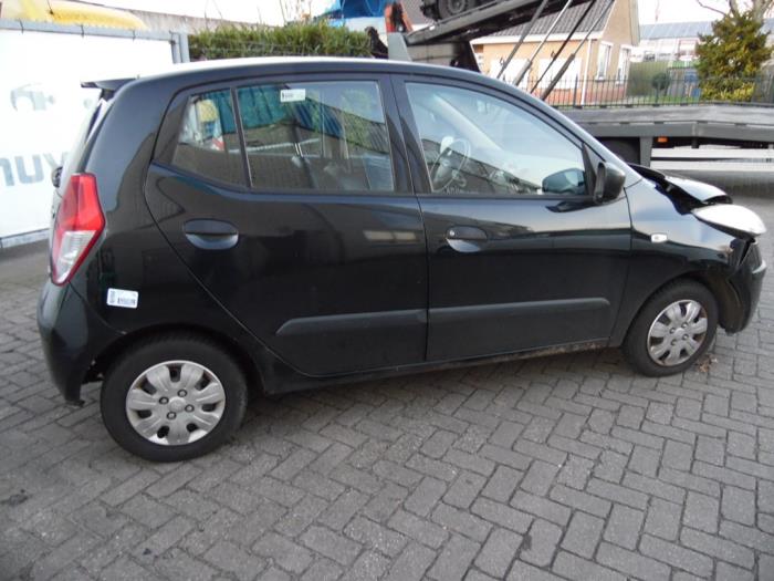 Hyundai i10 1.2i 16V Sloopvoertuig (2009, Zwart)