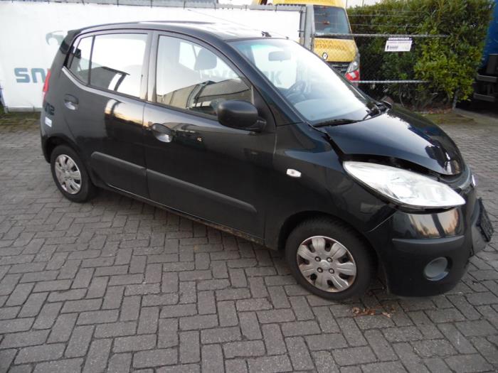 Hyundai i10 1.2i 16V Sloopvoertuig (2009, Zwart)