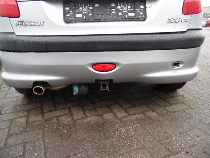 Peugeot 206 CC 2.0 16V Sloopvoertuig (2000, Metallic, Zilvergrijs)