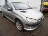Peugeot 206 CC 2.0 16V Sloopvoertuig (2000, Metallic, Zilvergrijs)