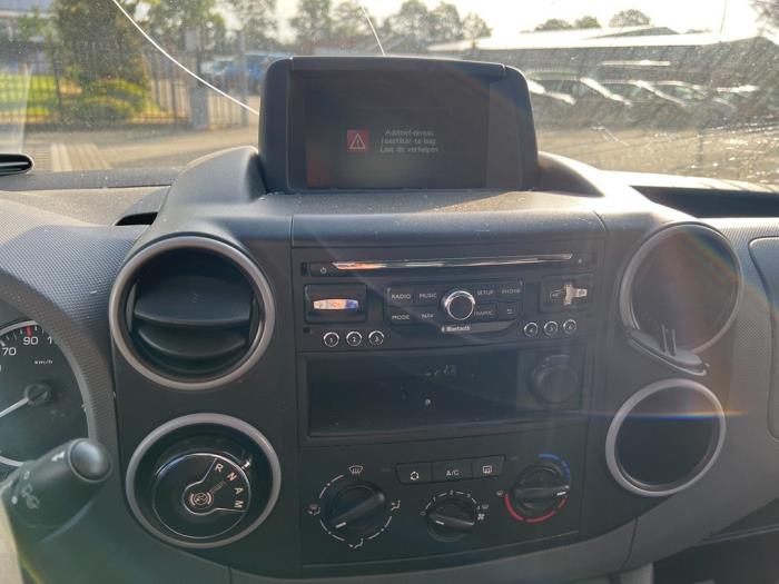 Peugeot Partner 1.6 HDI 90 Sloopvoertuig (2013, Zwart)