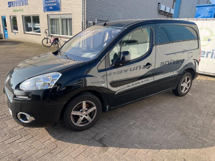 Peugeot Partner 1.6 HDI 90 Sloopvoertuig (2013, Zwart)