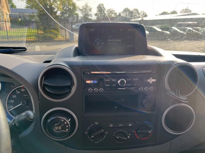 Peugeot Partner 1.6 HDI 90 Sloopvoertuig (2013, Zwart)