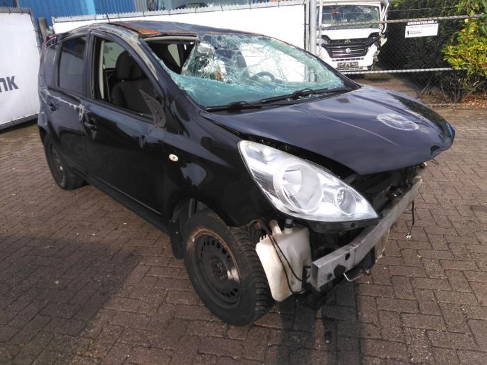 Nissan Note 1.6 16V Sloopvoertuig (2010, Zwart)