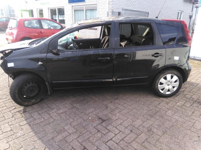 Nissan Note 1.6 16V Sloopvoertuig (2010, Zwart)