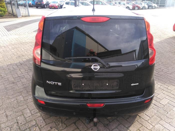 Nissan Note 1.6 16V Sloopvoertuig (2010, Zwart)