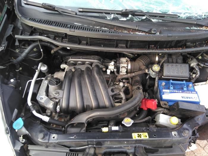 Nissan Note 1.6 16V Sloopvoertuig (2010, Zwart)