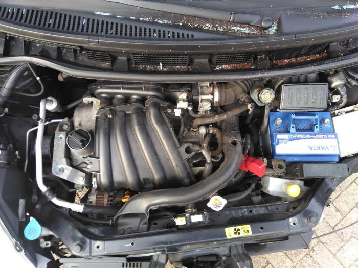 Nissan Note 1.6 16V Sloopvoertuig (2010, Zwart)