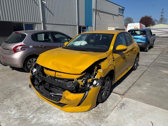 Peugeot 208 II 1.2 Vti 12V PureTech 100 Sloopvoertuig (2021, Geel)