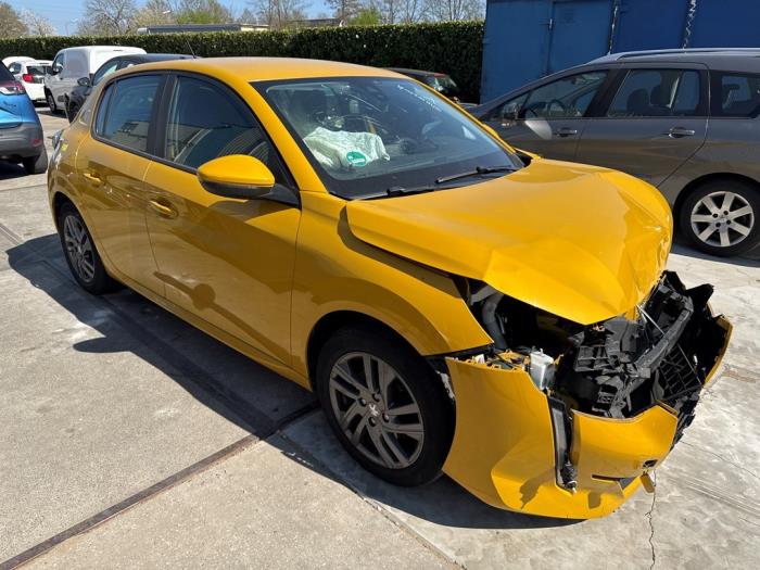 Peugeot 208 II 1.2 Vti 12V PureTech 100 Sloopvoertuig (2021, Geel)