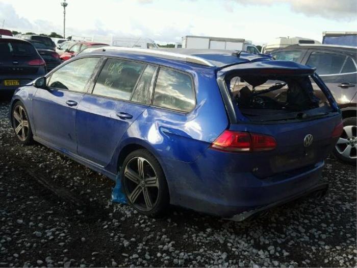 Volkswagen Golf VII Variant 2.0 R 4Motion 16V Sloopvoertuig (2016, Blauw)