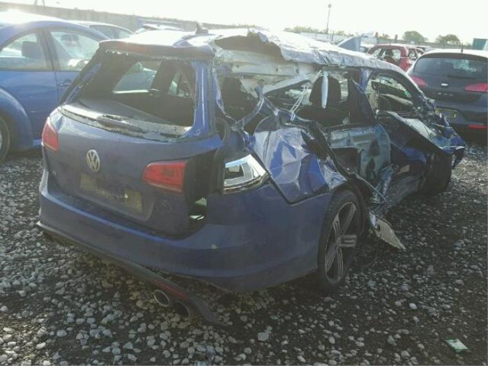 Volkswagen Golf VII Variant 2.0 R 4Motion 16V Sloopvoertuig (2016, Blauw)