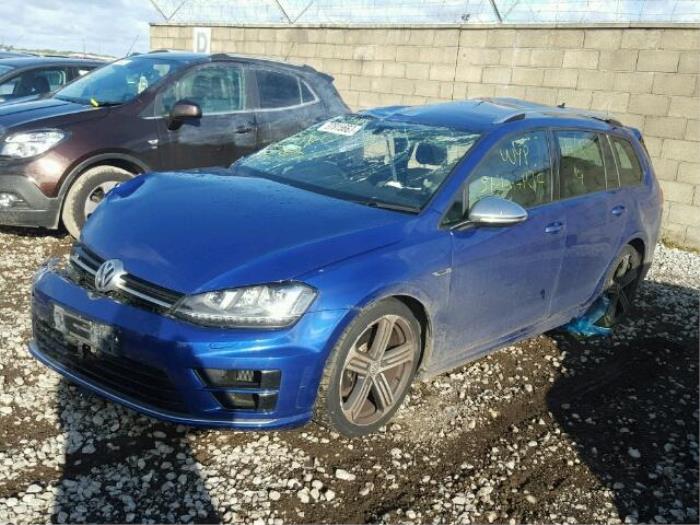 Volkswagen Golf VII Variant 2.0 R 4Motion 16V Sloopvoertuig (2016, Blauw)