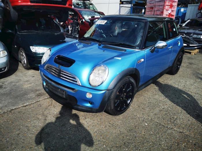 Mini Mini Cooper S 1.6 16V Sloopvoertuig (2004, Metallic, Blauw)