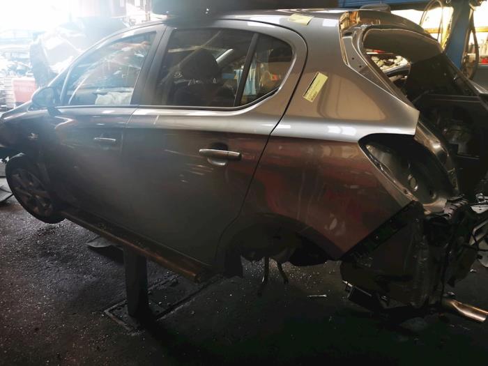 Opel Corsa E 1.4 Turbo 16V Sloopvoertuig (2018, Grijs)