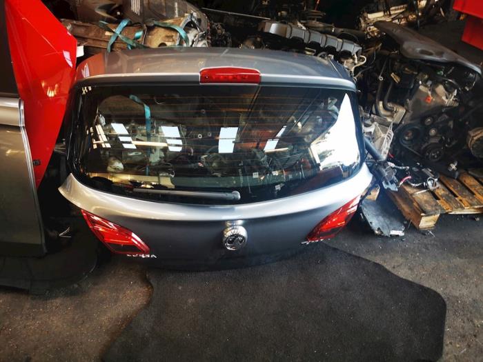 Opel Corsa E 1.4 Turbo 16V Sloopvoertuig (2018, Grijs)