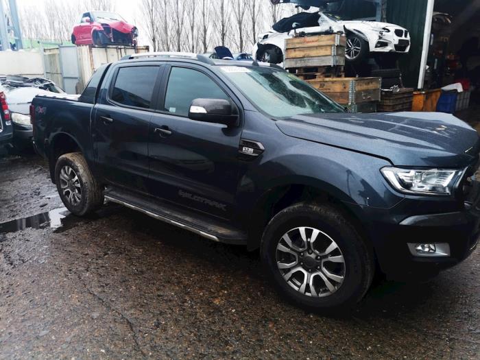 Ford Ranger 3.2 TDCi 20V Sloopvoertuig (2017, Metallic, Grijs)