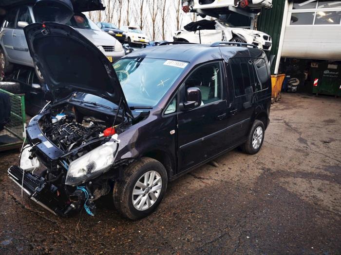 Volkswagen Caddy III 1.6 TDI 16V Sloopvoertuig (2013, Metallic, Zwart)