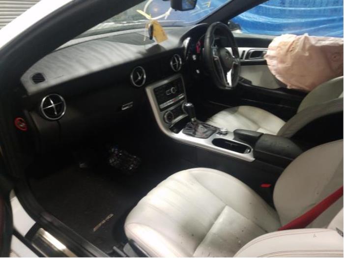 Mercedes SLK 3.5 350 V6 24V BlueEFFICIENCY Sloopvoertuig (2013, Wit)