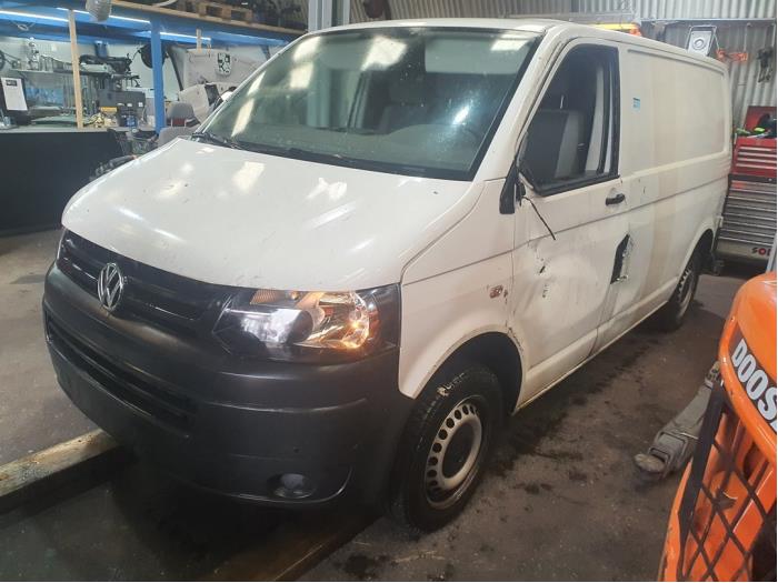 Volkswagen Transporter T5 2.0 TDI DRF Sloopvoertuig (2014, Wit)
