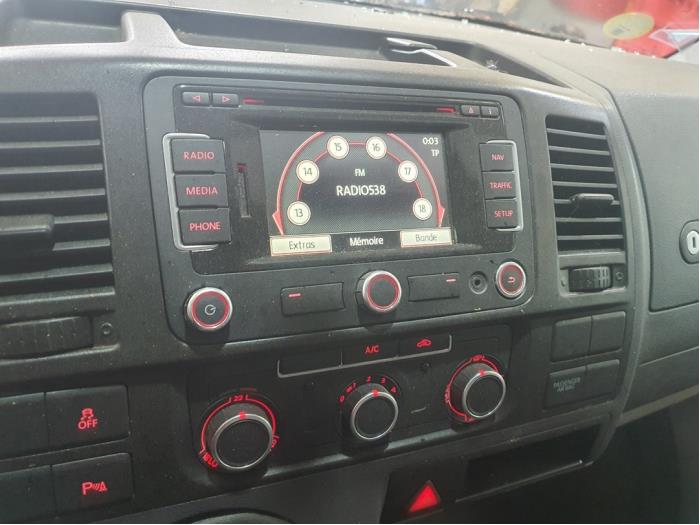 Volkswagen Transporter T5 2.0 TDI DRF Sloopvoertuig (2014, Wit)