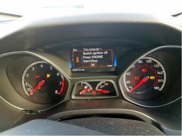 Ford Focus 3 2.0 ST EcoBoost 16V Sloopvoertuig (2017, Zwart)