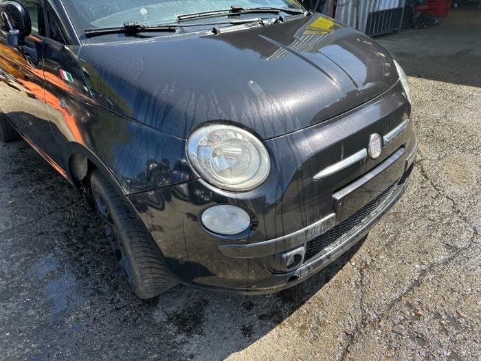 Fiat 500 1.2 Sloopvoertuig (2013, Zwart)