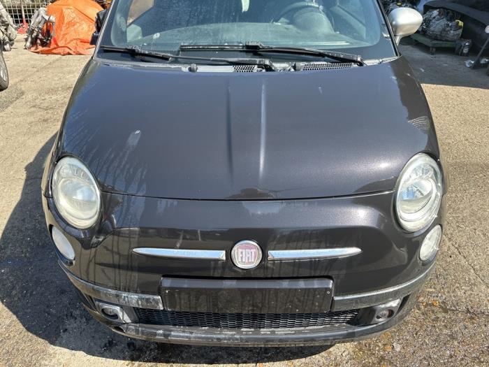 Fiat 500 1.2 Sloopvoertuig (2013, Zwart)