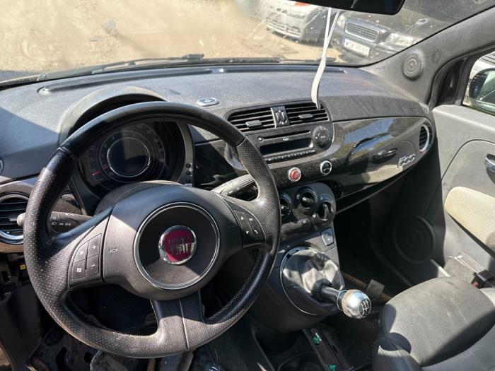 Fiat 500 1.2 Sloopvoertuig (2013, Zwart)