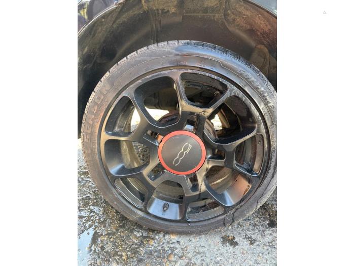 Fiat 500 1.2 Sloopvoertuig (2013, Zwart)